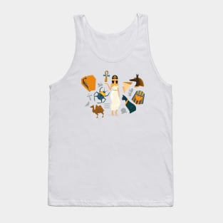 Egyptian history pharaoh Tank Top